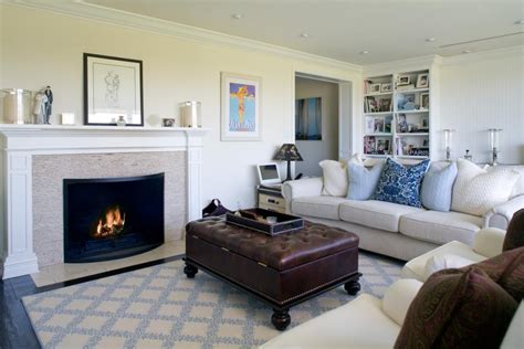 Cozy Neutral Living Room With Fireplace Hgtv