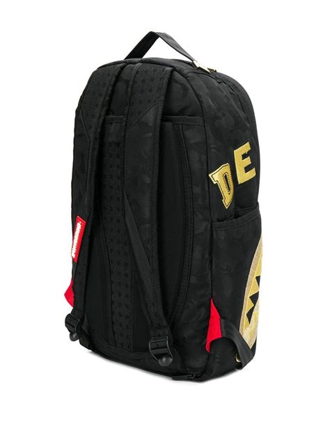 Sprayground Embroidered Backpack In Black For Men Lyst