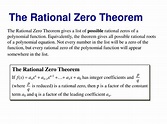 Use the Rational Zero Theorem to Find Rational Zeros - Education Waves