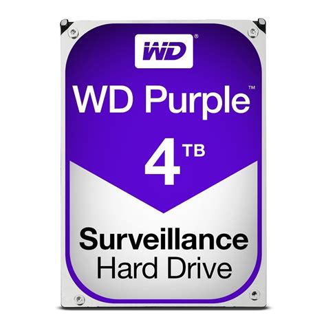 Wd Western Digital Purple 4tb Surveillance Oem Internal Hard Drive Wd40purx