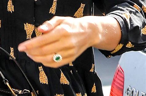Engagement Secrets Out Pregnant Irina Shayk Caught Wearing Emerald Ring
