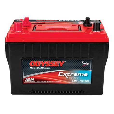 Odx Agm34m Enersys Energy Marine Dual Battery 34m Pc150