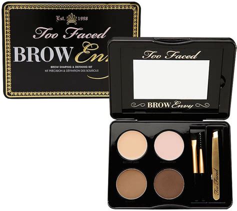 Eyebrow shape can change how your face shape looks. Too Faced Brow Envy - Brow Shaping & Defining Kit 1 ea ...