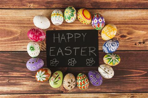 Pictures Easter English Eggs Holidays Boards Design