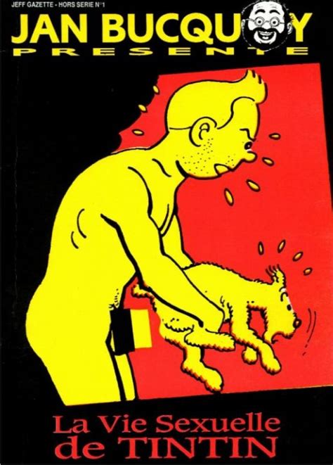 La Vie Sexuelle De Tintin Par Jan Bucquoy Lithographie Sign E Et My