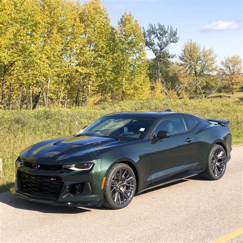 Based on retail segment share gains, 2020. Our first 2020 Camaro ZL1 in Rally Green. Looks amazing in ...