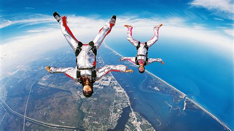 Skydiving Full Hd Wallpaper And Background 1920x1080 Id169122
