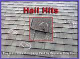Pictures of Hail Damage Roof Repair Insurance Claim