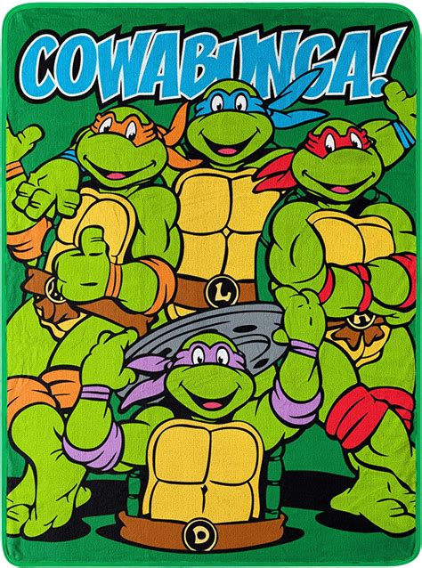 Nickelodeon Teenage Mutant Ninja Turtles Cowabunga Dudes Printed