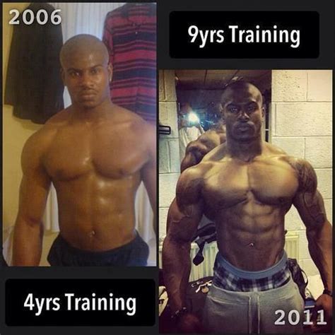 Simeon Panda Transformation Bodybuilding Motivation Fitness