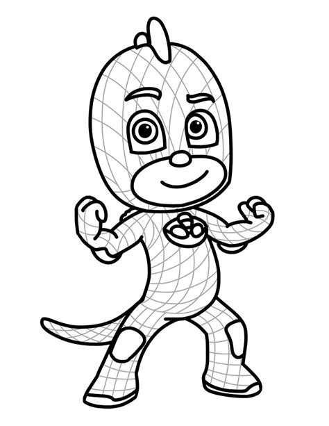 Dibujos De Luna Chica De Pj Mask Para Colorear Para Colorear Pintar E