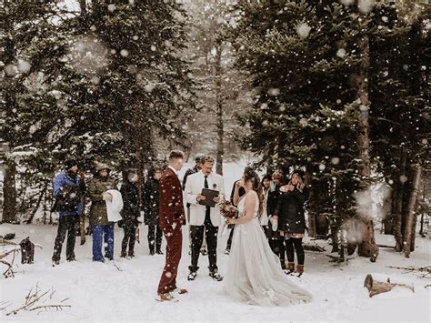 35 Christmas Wedding Ideas That Go Beyond Red And Green