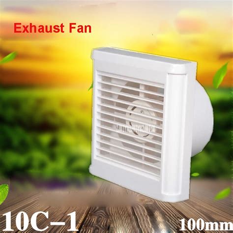 10c 1 Mini Wall Window Exhaust Fan Bathroom Kitchen Toilets Ventilation