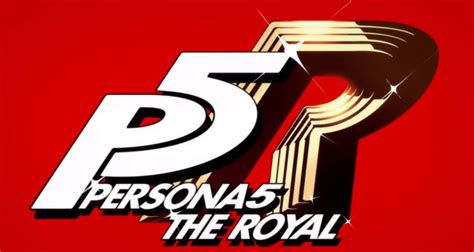 Persona 5 Royal Logo Font I Skewed The Original Logo