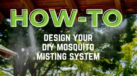 When you install a custom designed mosquito misting system, you can eliminate mosquitoes and hundreds of other pests, and make your backyard the most desirable in the neighbor hood. How to Design Your DIY Mosquito Misting System Design by MosquitoMax - YouTube