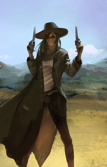 Gunslinger Tumblr Cowgirl Art Female Characters Character Portraits