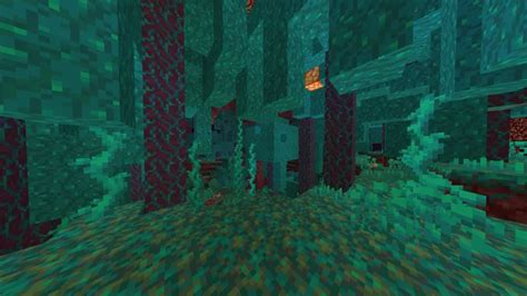 Nether Survival Warped Forest Minecraft Map