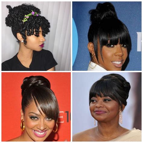 Updo Hairstyles For Black Women The Improvised Designs Updo