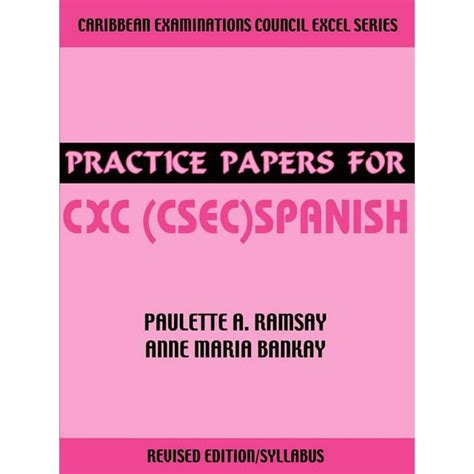 Practice Papers For Cxc Csec Spanish Paperback