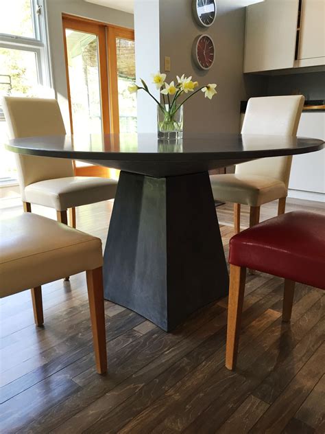 Enjoy free shipping on most stuff, even big stuff. Hand Crafted Concrete Dining Table by 910 Castings ...
