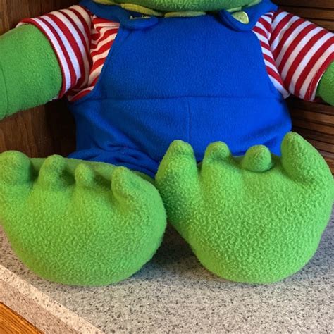 Sesame Street Toys Vintage Muppet Babies Kermit The Frog Plush 27