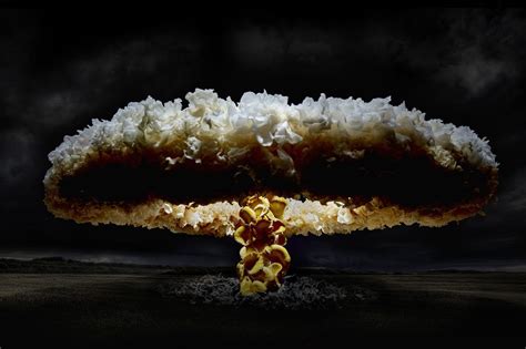 These Mushroom Clouds Are Made From Actual Mushrooms Stuffed