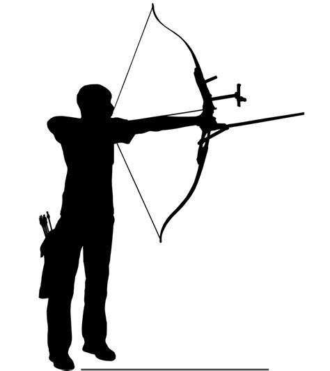 Archery Clipart Silhouette 10 Free Cliparts Download Images On