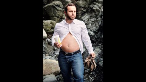 man ternity photography pregnant men show dad bods in funny beer belly photoshoots youtube