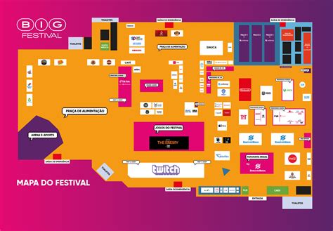 Mapa Do Evento BIG Festival