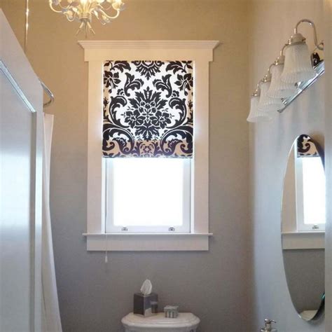 20 Small Bathroom Window Covering Ideas