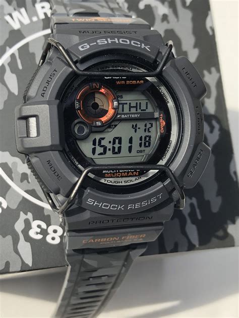 Fs Casio Gw 9300cm 1 Mudman Solarmultiband 6 Camouflage G Shock Watch