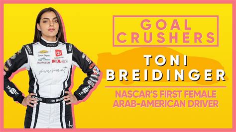 NASCARs First Arab American Female Toni Breidinger Is Changing The