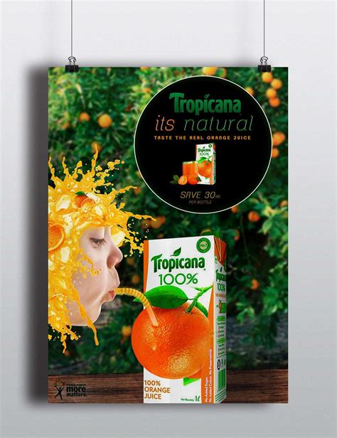 Check Out This Behance Project “tropicana Orange Juice Poster”