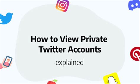 How To View Private Twitter Accounts Solved 2024