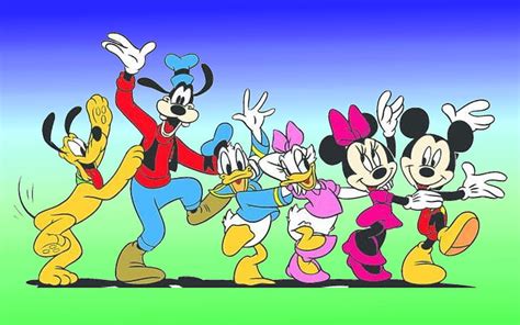Hd Wallpaper Goofy Mickey Mouse Donald Duck Daisy And Pluto Disney Hd