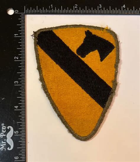 Wwii Us Army 1st Cavalry Division Narrower Version Patch 2000 Picclick