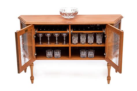 Mahogany Buffet Cabinet Shamrock Fine Woodworking