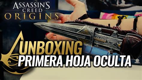 Assassin S Creed Origins Unboxing Espa Ol La Pimera Hoja Oculta