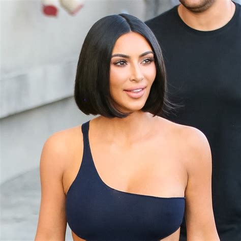 Bob hairstyles for round face angled bob hairstyles asymmetrical bob haircuts short bob haircuts new haircuts cool hairstyles celebrity bobs. Kim Kardashian's 'Skinny' Posts Criticized by Emmy Rossom ...