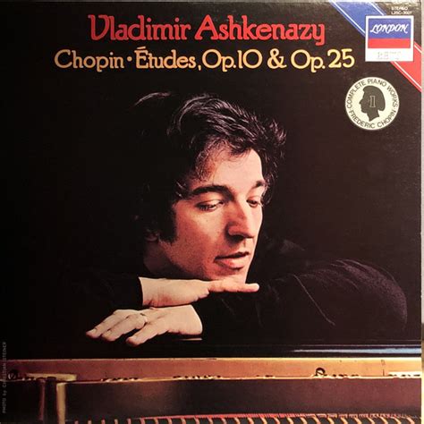 Chopin Vladimir Ashkenazy Etudes Op 10 And Op 25 1975 Vinyl