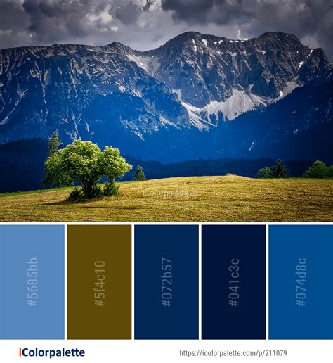 Color Palette Ideas From 1955 Mountain Images Icolorpalette Color