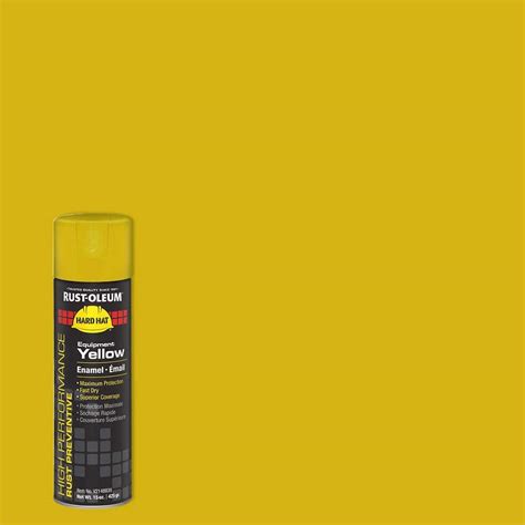 Rust Oleum 15 Oz Rust Preventative Gloss Safety Yellow Spray Paint