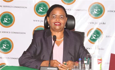 Justice Martha Koome Assures Kenyans Youre In Safe Hands Nairobi Wire