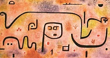Pintura Moderna y Fotografía Artística : Titulo: "Isla" de Paul Klee