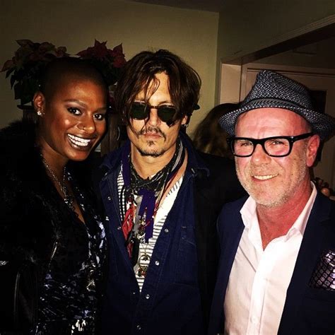 Johnny Depp Attends Dr David Kippers Holiday Party December 13 2014
