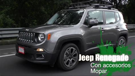 , every 2021 jeep ® renegade comes with an impressive set of standard safety and security features including blind spot monitoring and lanesense ® lane departure warning with lane keep assist , to help keep you protected on the road. Jeep Renegade 2018 con accesorios Mopar - YouTube