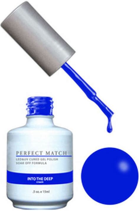Lechat Perfect Match Gel Polish And Nail Lacquer Into The Deep 5oz