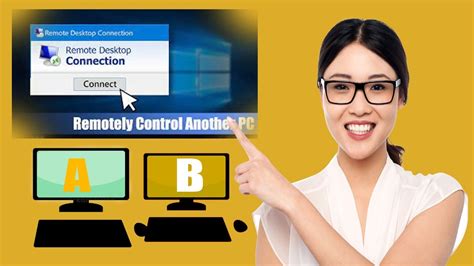 How To Remotely Control Another Pcremote Desktop App Youtube