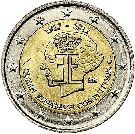Euro Coins Belgium 2 Euro 2012 Commemorative The