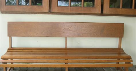Membuat bangku cafe minimalis dari kayu palet bekas. 98 Kursi Kayu Panjang Teras Sobhome Bangku Kayu Trembesi ...